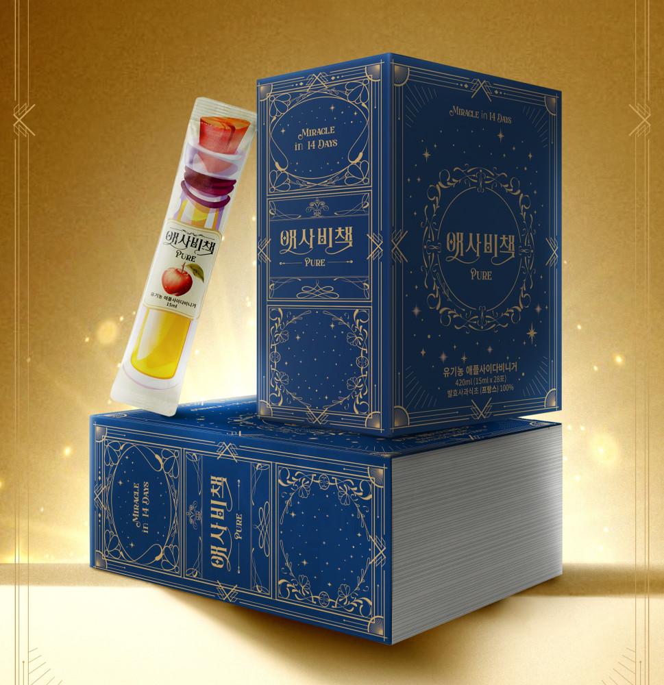 애사비책 애사비 애플사이다비니거 유기농 프랑스산 사과식초 15ml x 28포 [원산지:프랑스]