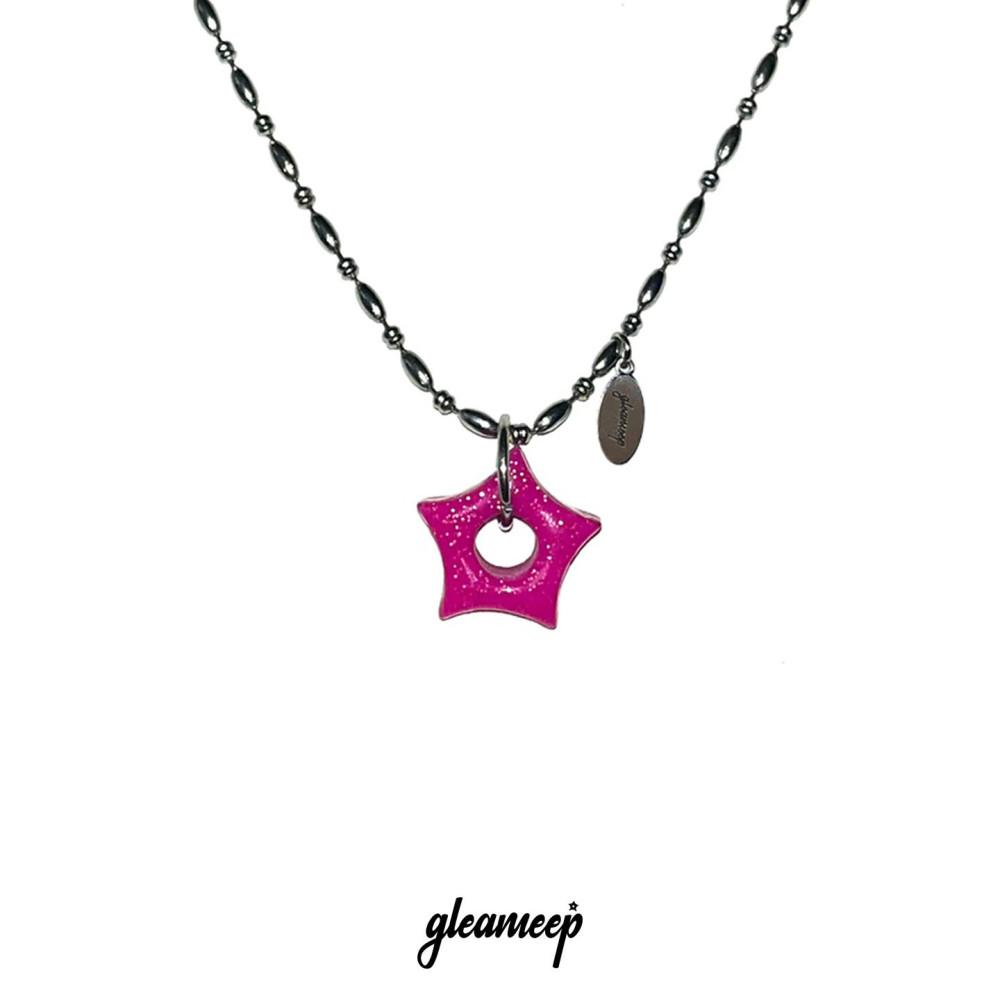 gleaming little star necklace [purple]