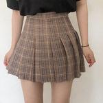 (4color) 하이틴 체크 테니스 스커트 / 안감속바지 _ 위시리스트