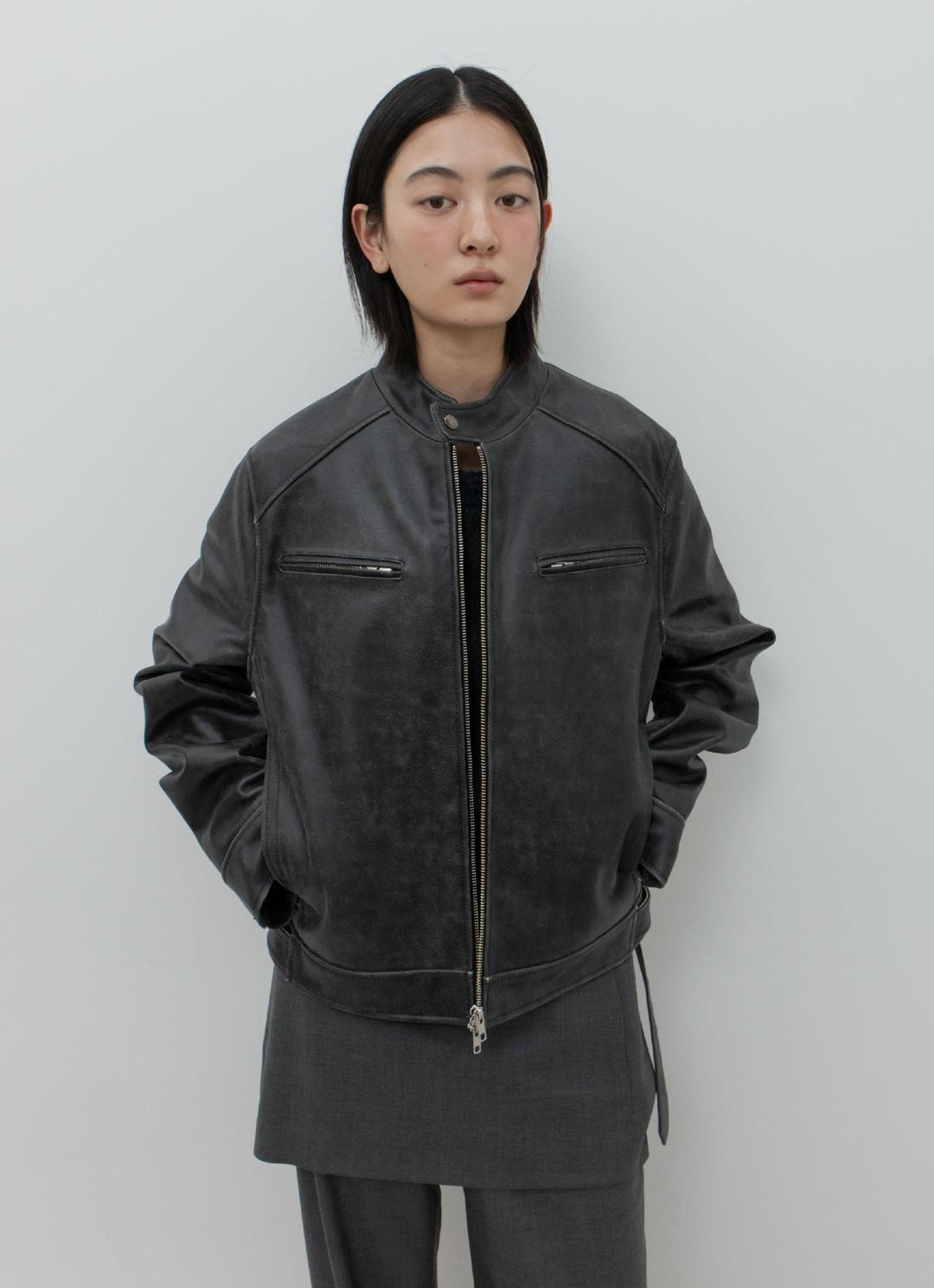 [Limited] 25FW VINTAGE RIDER JACKET / BLACK