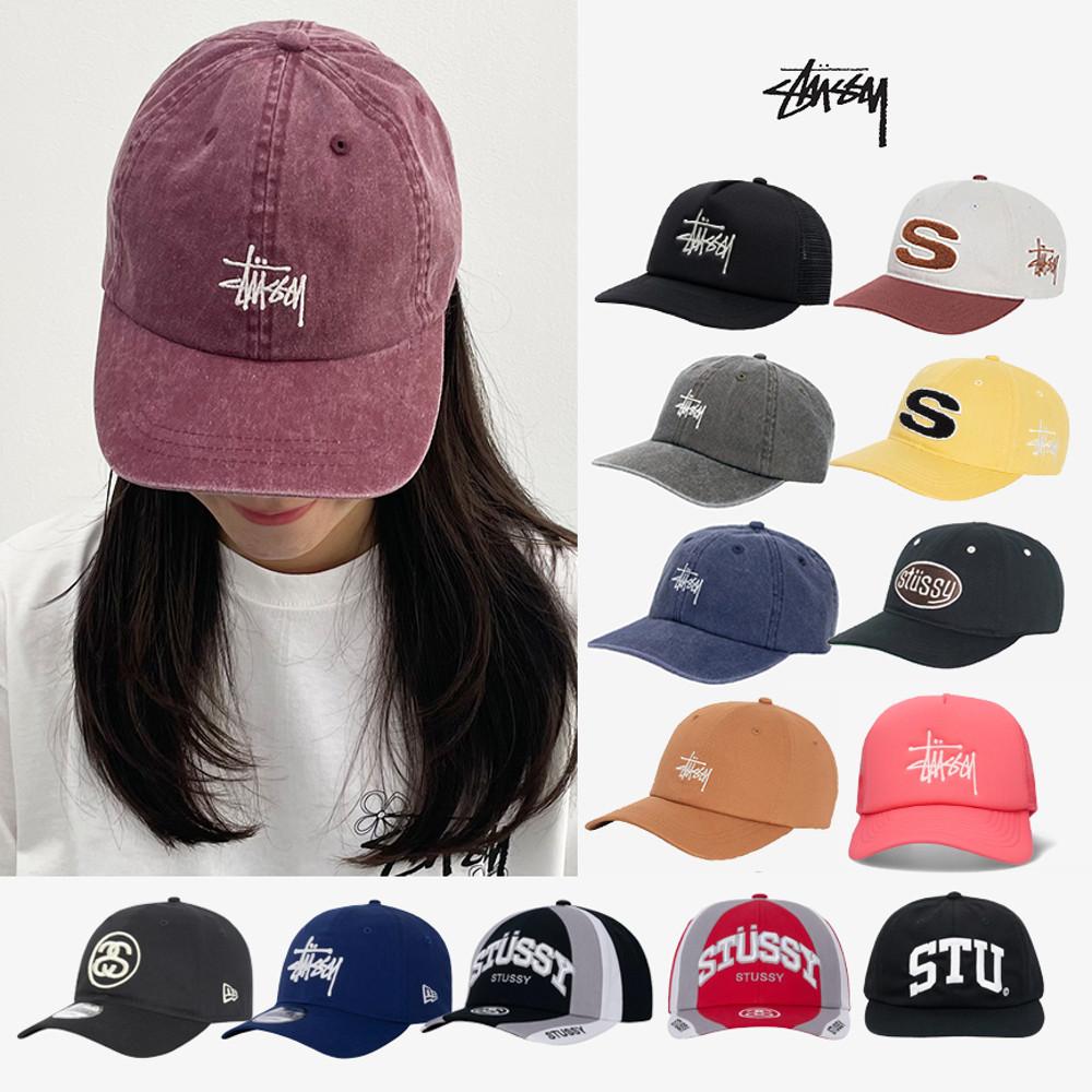 (국내매장판) 스투시 모자 볼캡 베이직 워시드 스탁 로우 프로 캡