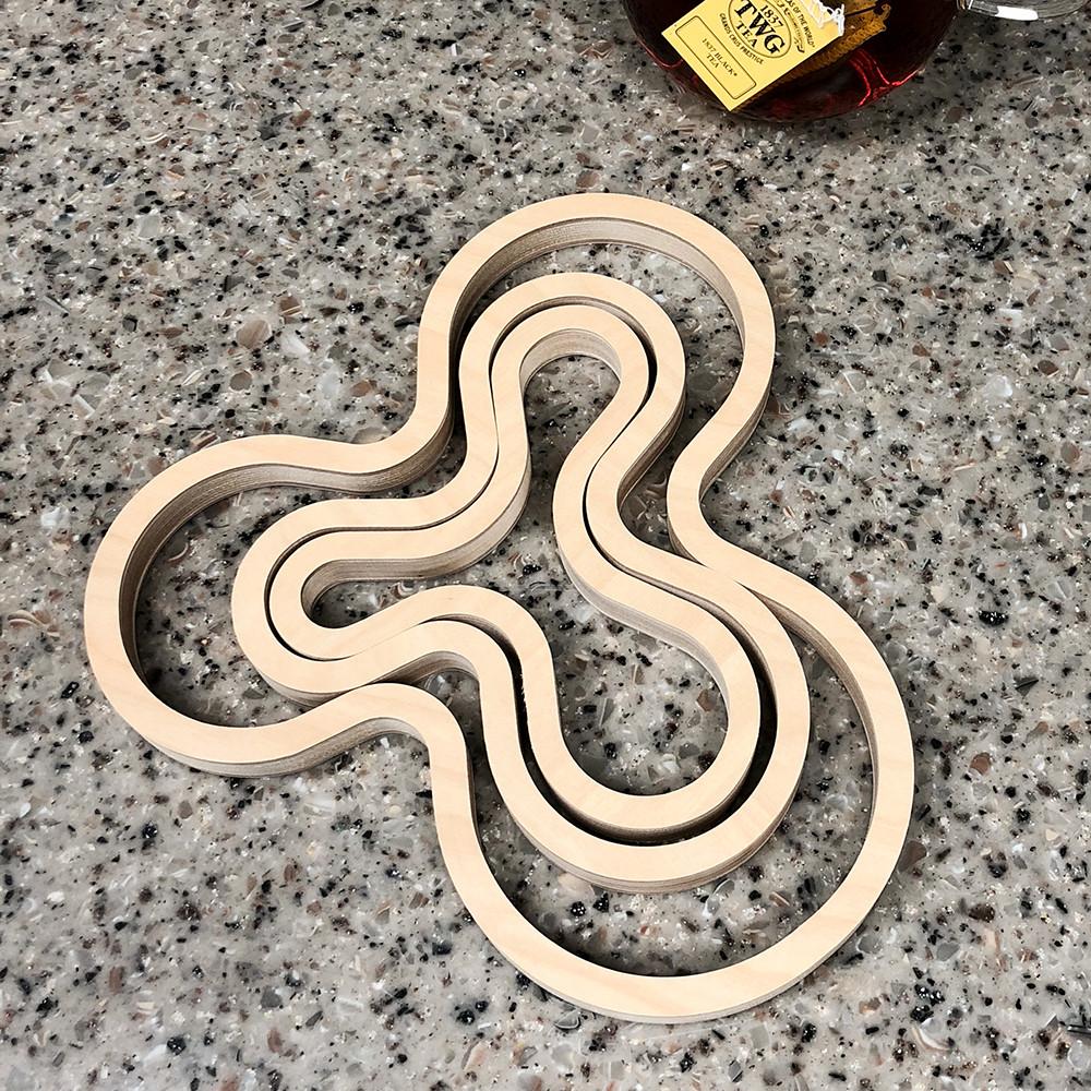 MAJAMOO Pot Stand Birch 마자무 마야무 팟스탠드 냄비받침