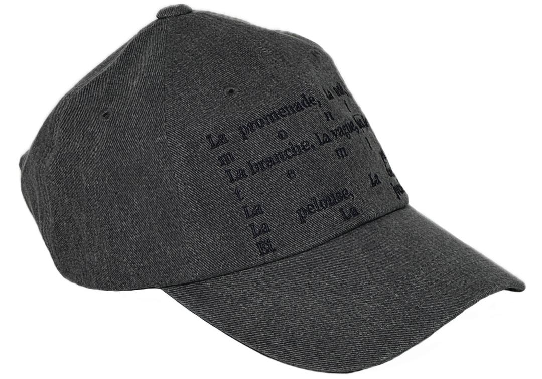 르프레농 볼캡 LE PRÉNOM Ball cap, [Charcoal] Unisex *NEW ARRIVALS*