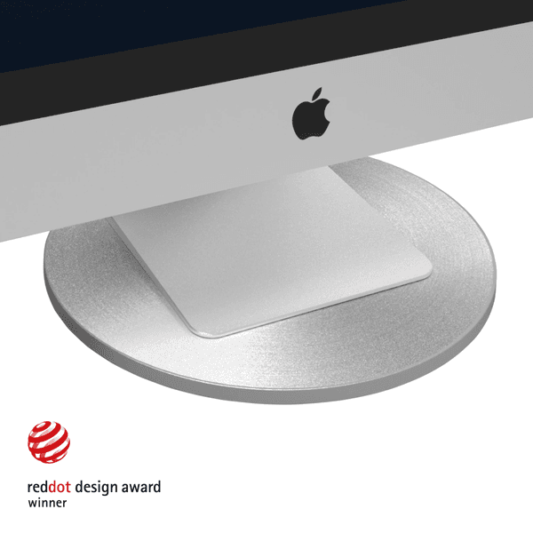 시티파이브  모니터받침대 애플 360도 원반형 알루미늄받침대 저스트모바일 알루디스크