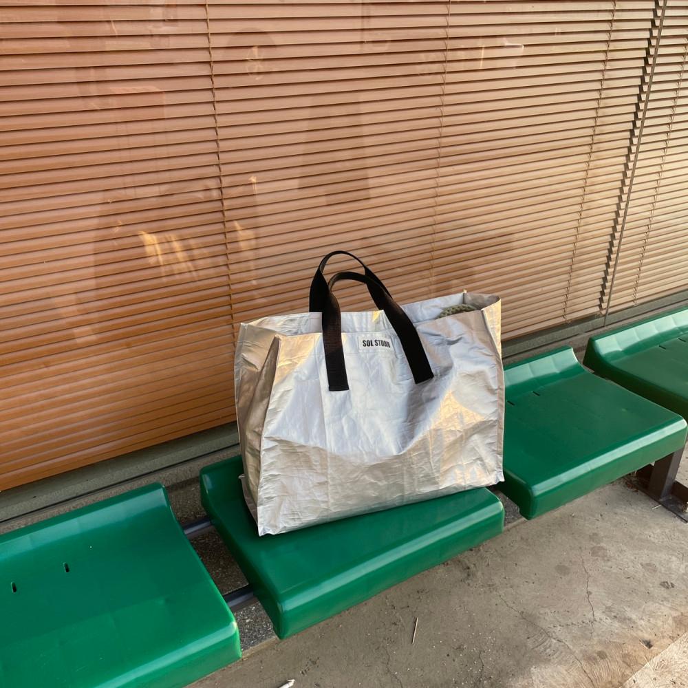 솔스튜디오 레인 마켓백 타이벡 가방 쇼퍼백 비치백 장바구니(스몰 사이즈 추가)