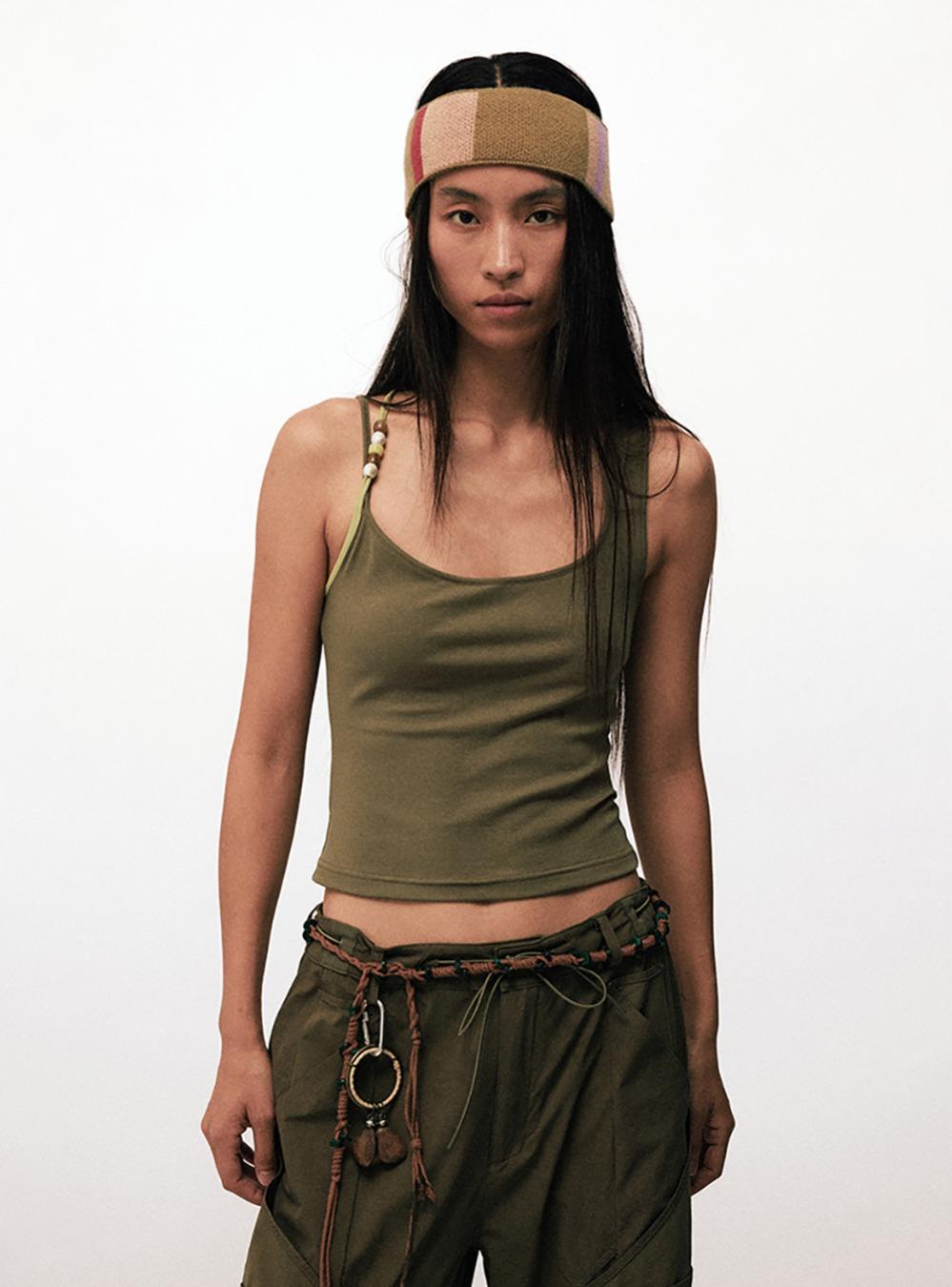 Pebble Strap Tank Top