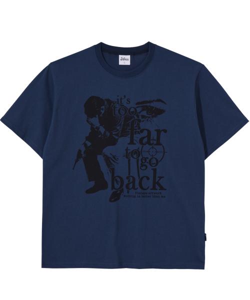 VINTAGE ARTWORK TEE_deep blue