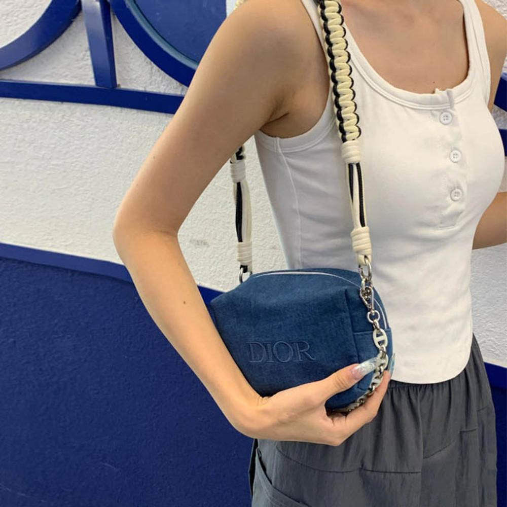 [해외] 디올 뷰티 미니 파우치 미니 스퀘어백 화장품 가방 trousse 숄더백 크로스백