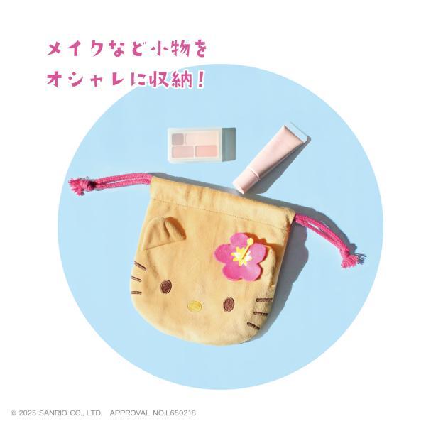 【予約】ハローキティ　ぬいぐるみ巾着　ティーズファクトリー