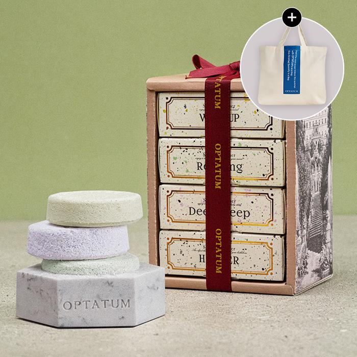 [썸머 에코백 증정/선물포장] 아로마테라피 샤워스티머 3종 선물세트(릴랙싱+웨이크업+딥슬립)