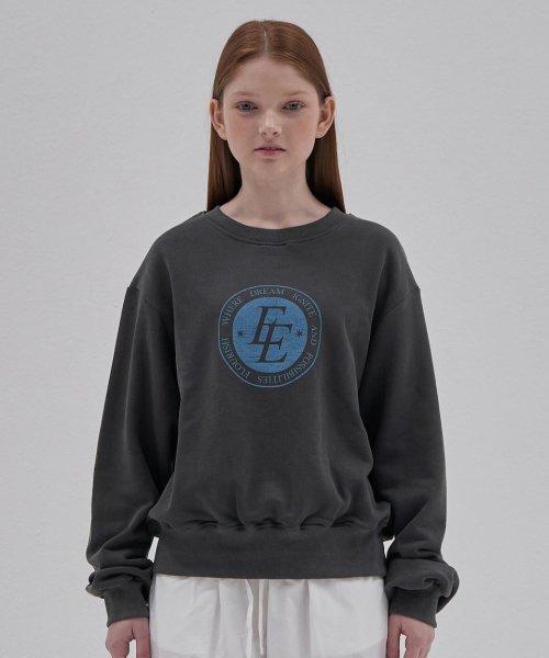 Vintage Logo Sweatshirts_Charcoal