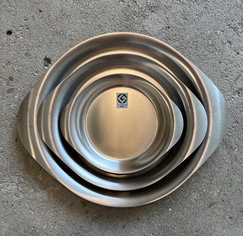 Sori Yanagi - Stainless Steel Plate (3 Size)