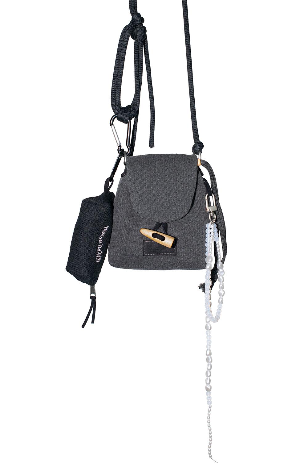 MINI KEYRING BAG_BLACK