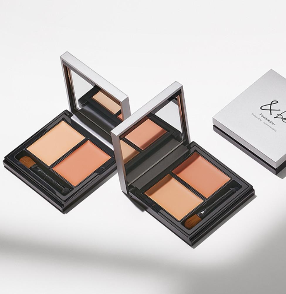 &be 펑데 컨실러 팔레트 2컬러