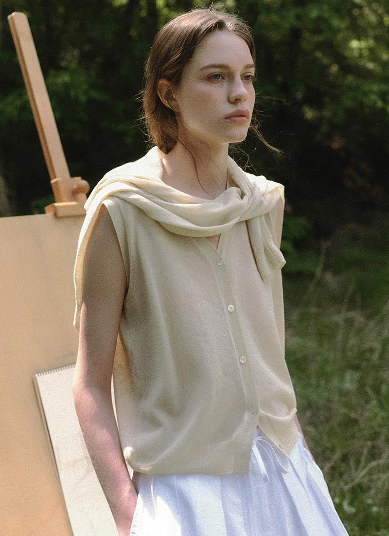 Agra Knit Sleeveless (Butter)
