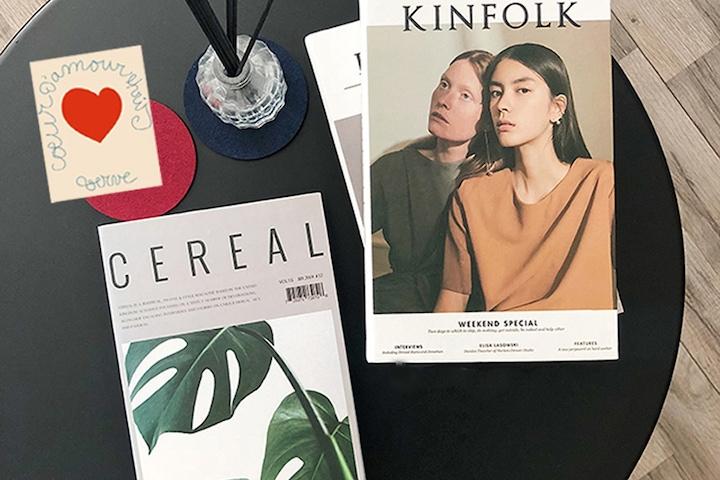 킨포크 인테리어 잡지 모형책 가짜책 촬영소품 (74 type)