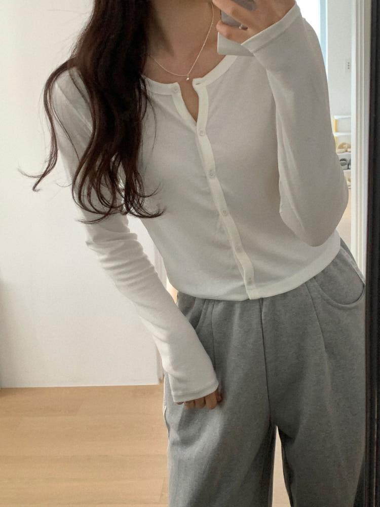 컴포트 가디건 티셔츠