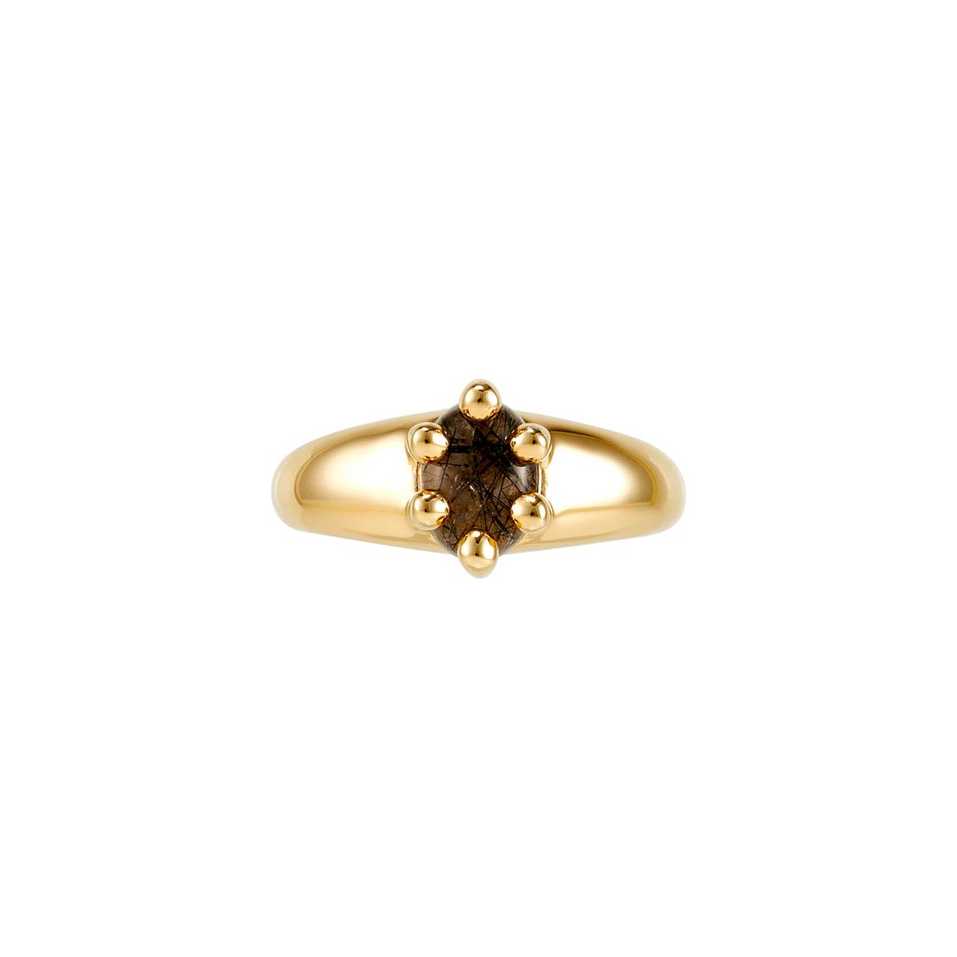 puff ring (only gemstone)