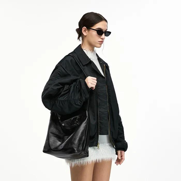 Perfec Button Up Soft Hobo S (퍼펙 버튼 업 소프트 호보 스몰)_2colors