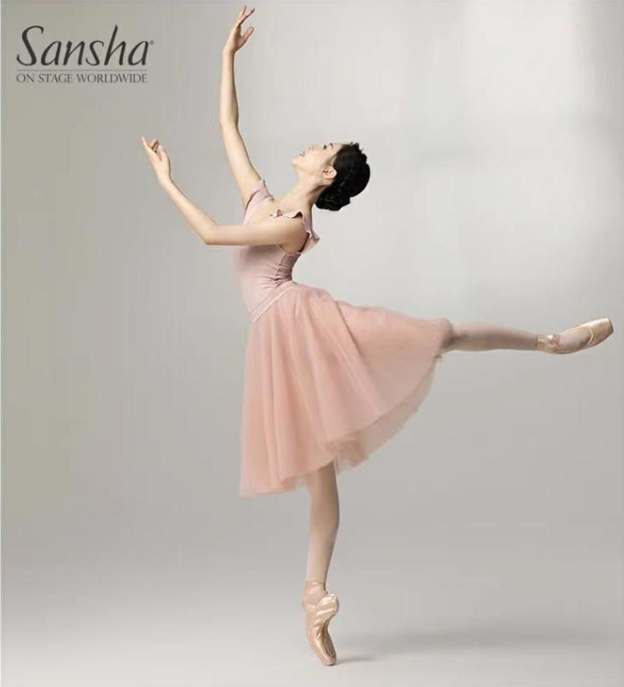 Sansha 산샤 하프 메쉬 튜튜 스커트