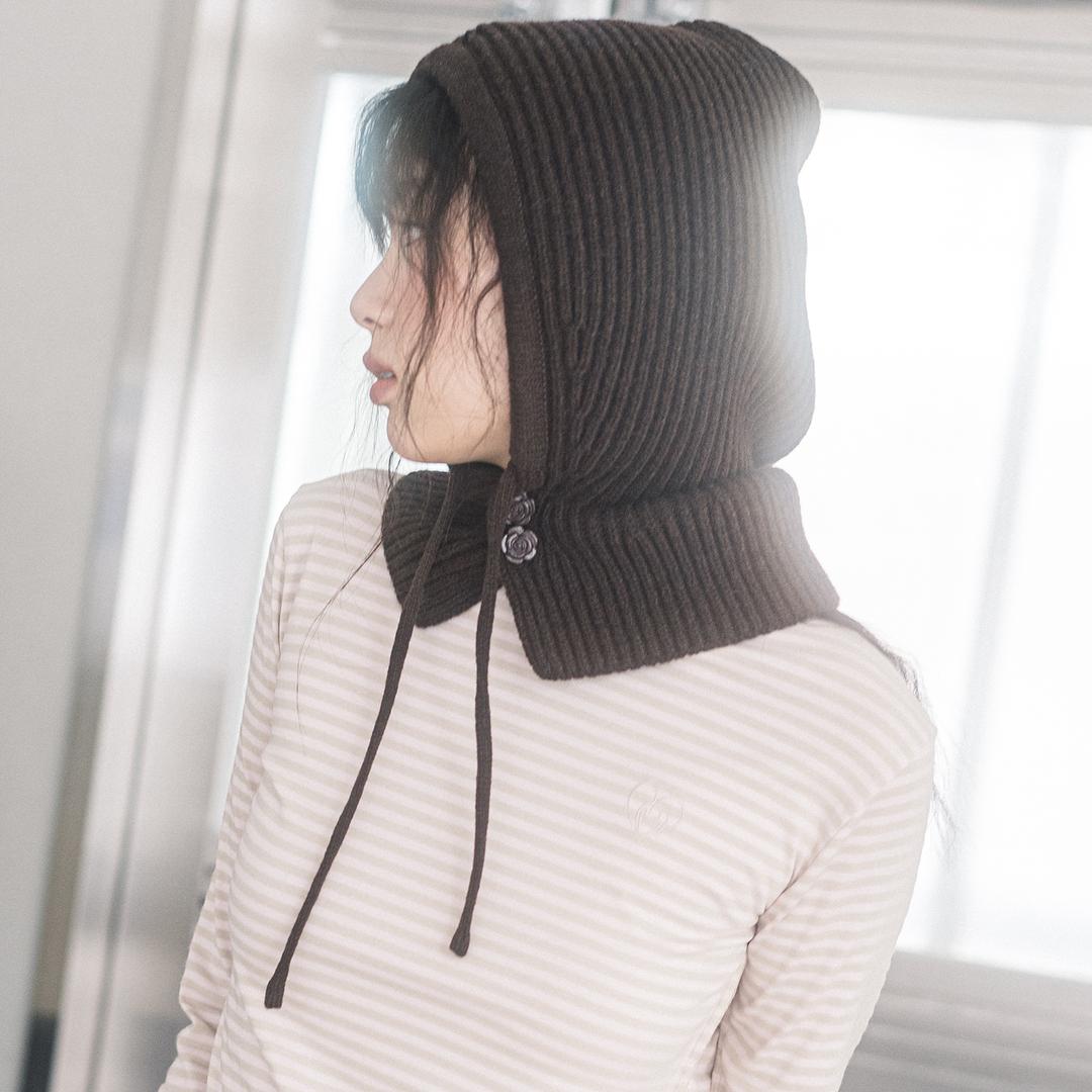 ROSE WOOL BALACLAVA(6COLOR)