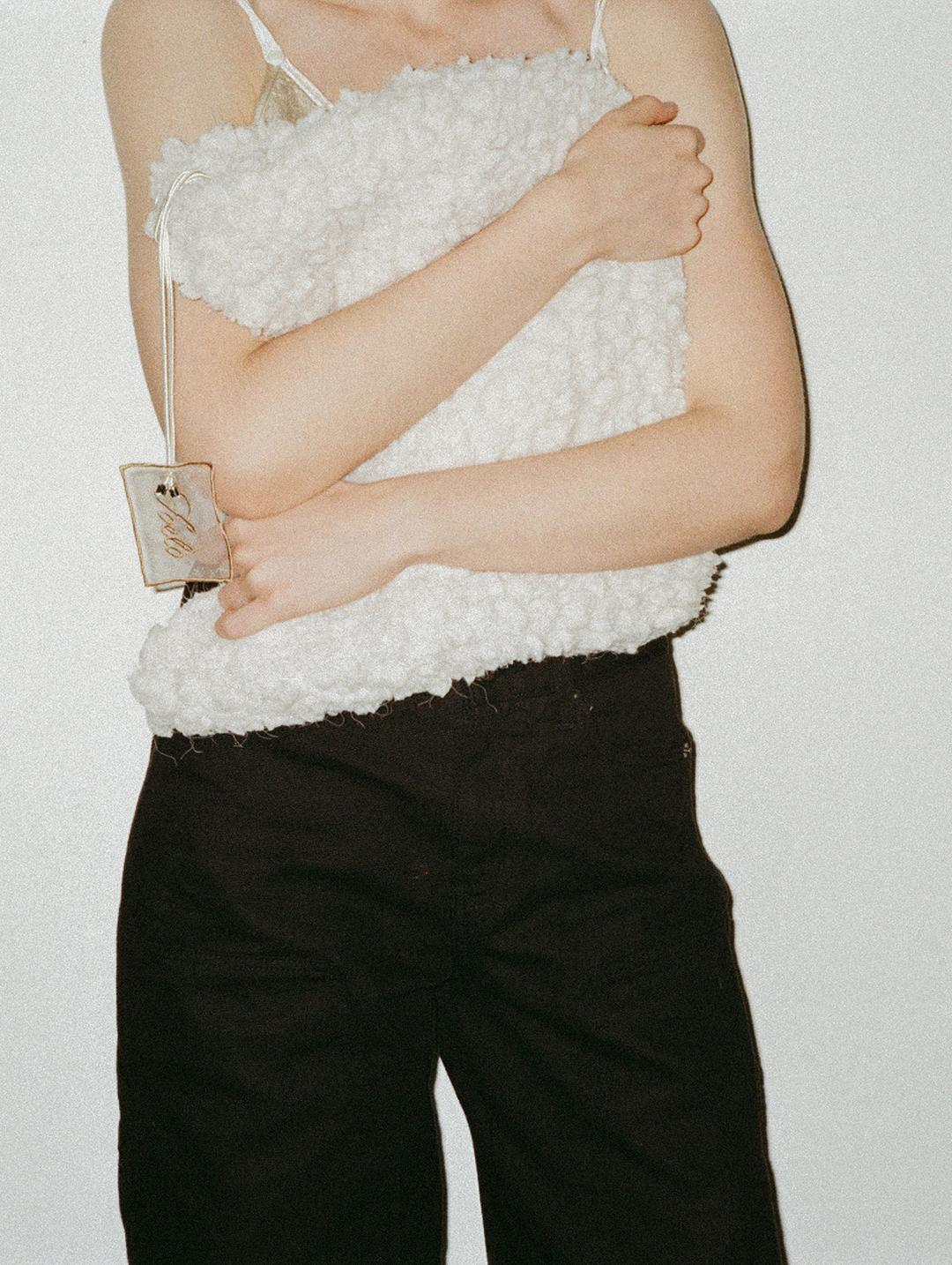 PUPPY DUMBLE BAG - IVORY