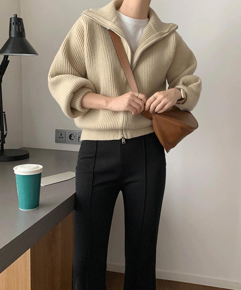 [에드모어] mnt133 알마 니트 집업 가디건 (5color)