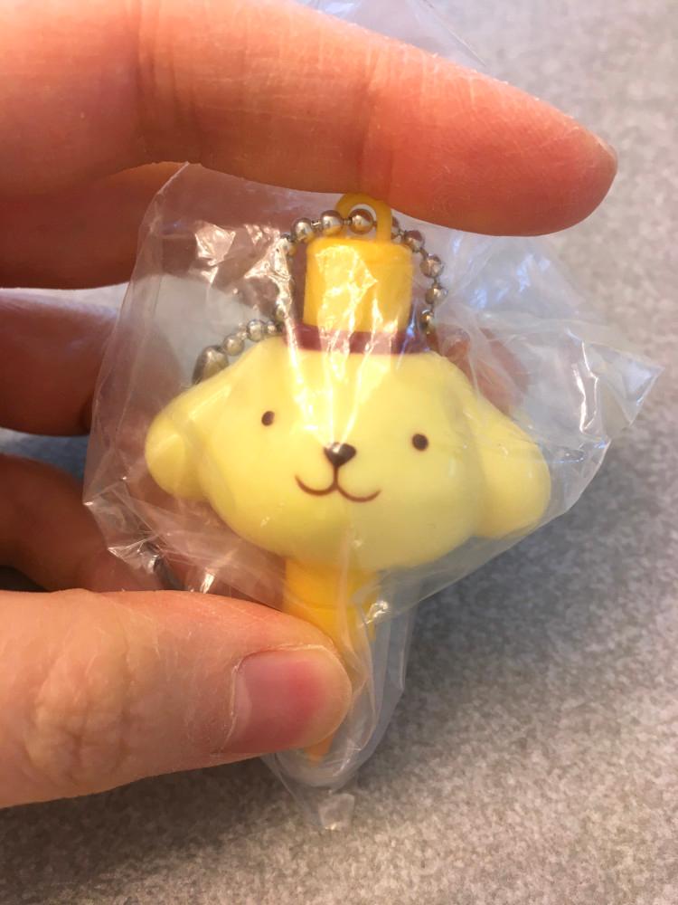 빈티지 폼폼푸린 색연필 키링