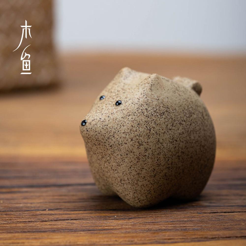 리빙지니 귀여운 강아지 차총 차멍 다도용품