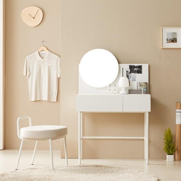 트리빔하우스 오로라 800 LPM 수납 화장대세트(의자포함)_TB23M09C