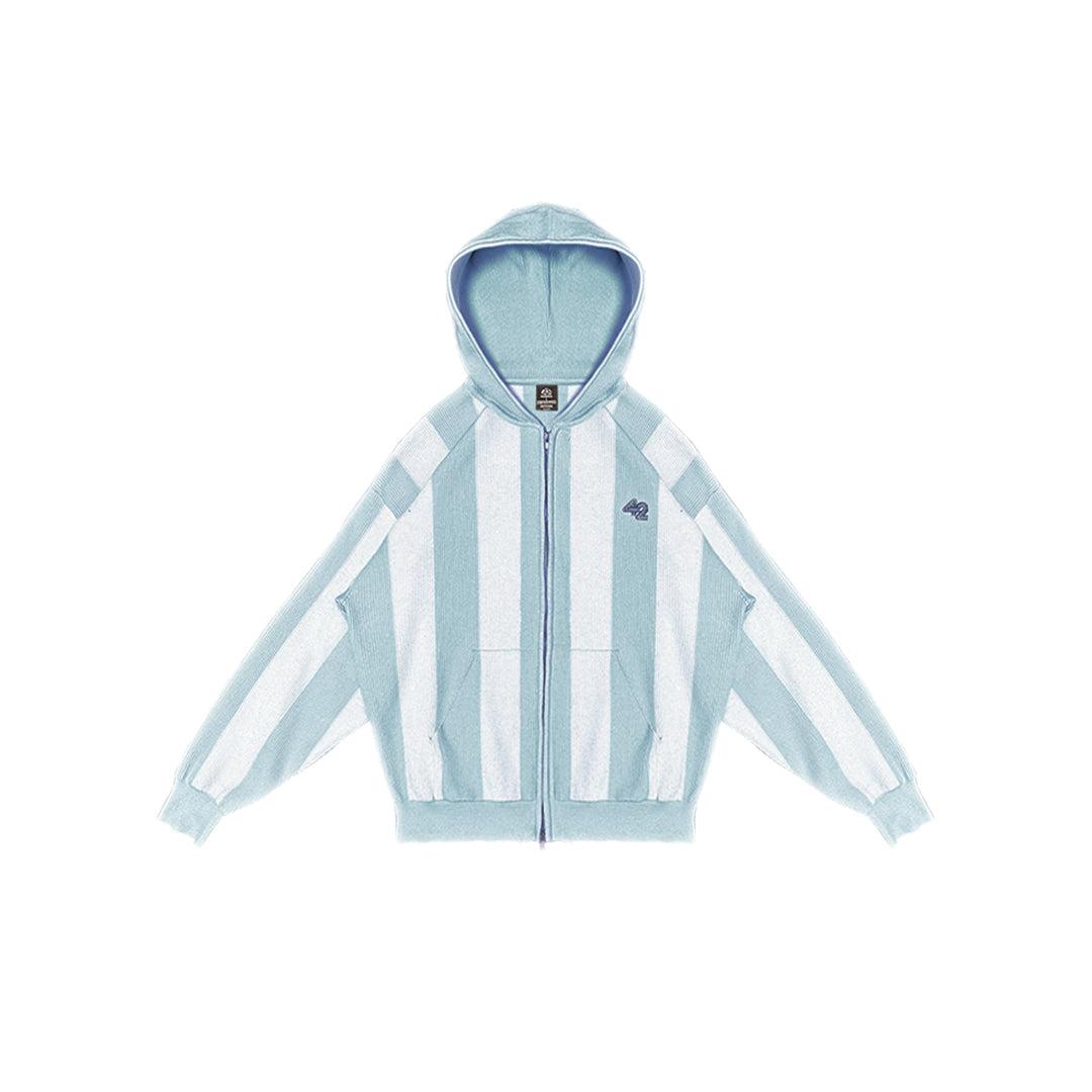 Knitted Argentina Full-Zip Hoodie
