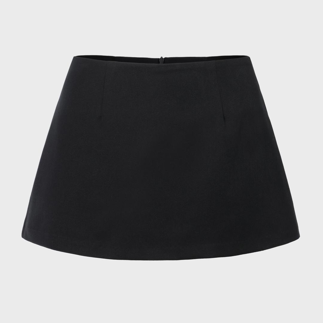 Mini Skirt Pants (black)