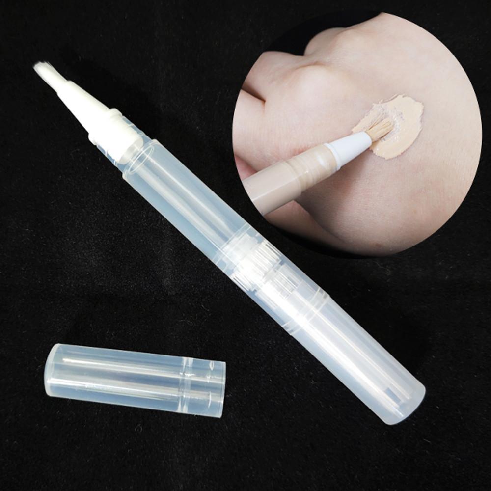 큐티클오일펜 공병/ 리무버 용기 용량3ml 파운데이션 화장품 브러쉬포함