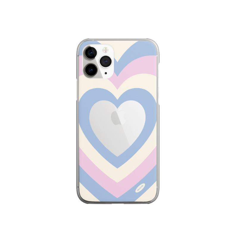 앱스트랫) HEART BEAM(COTTON CANDY) 클리어 케이스