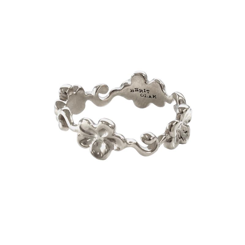 Lily Vine Ring_silver