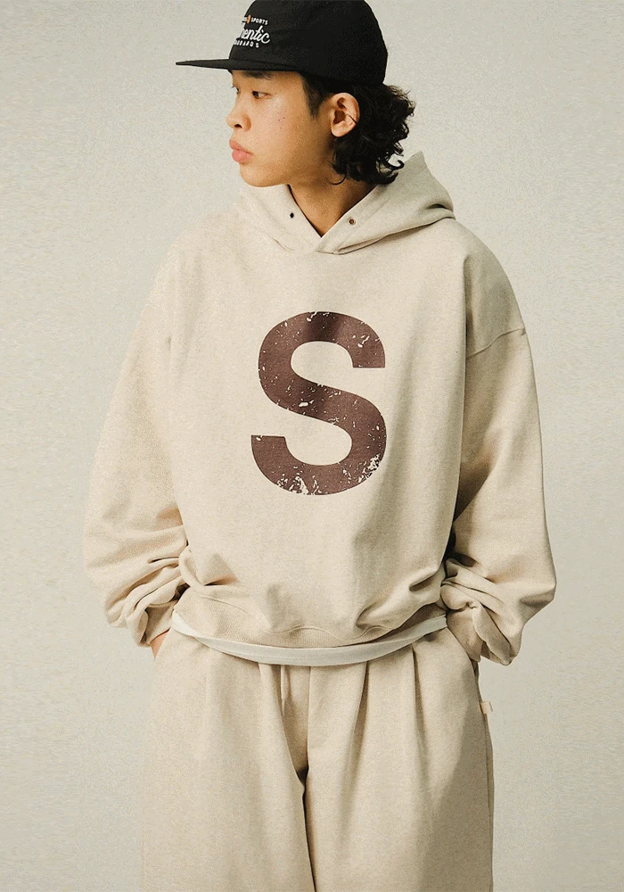 [가을 싹쓸이전🍂][당일출고/SEMADE] S Heavy Cotton Balloon Hoody