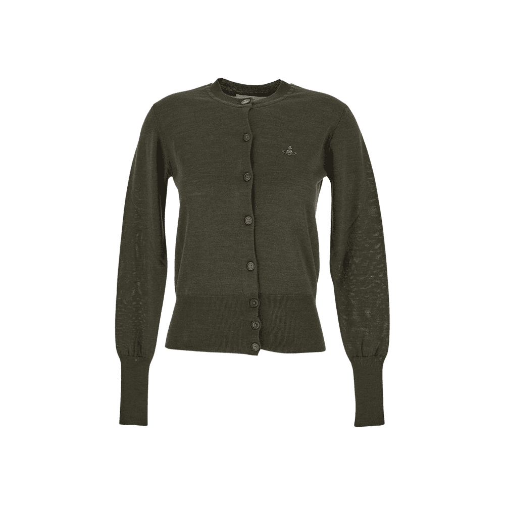 비비안 웨스트우드 베아 가디건 모스 그린