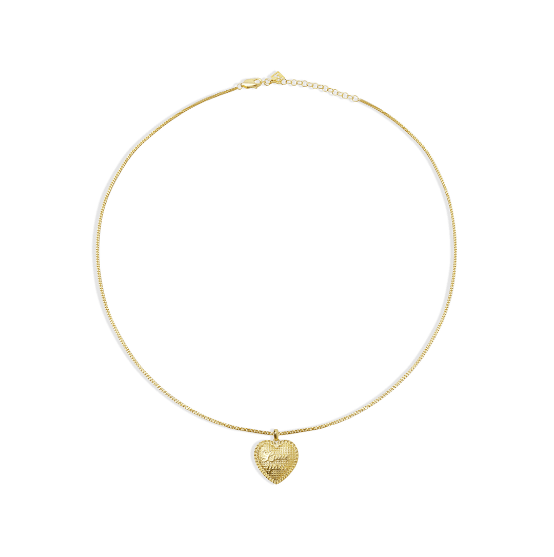 THE LOVE YOU HEART PENDANT NECKLACE