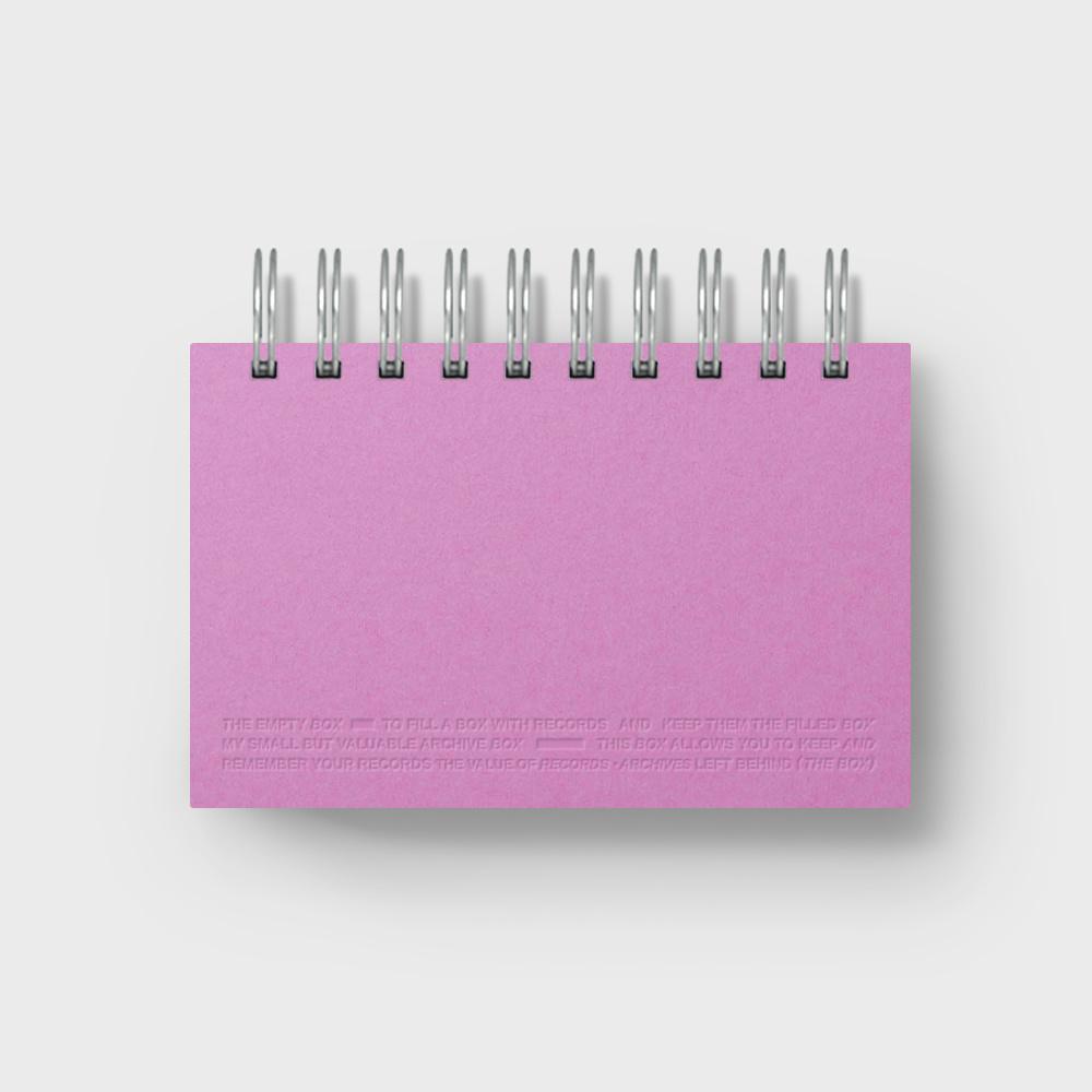 The box diary(mini)_deeppink
