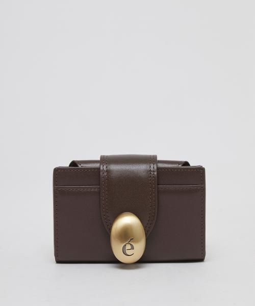 Egg lock wallet(Choco spread)_OVADX24001DKB