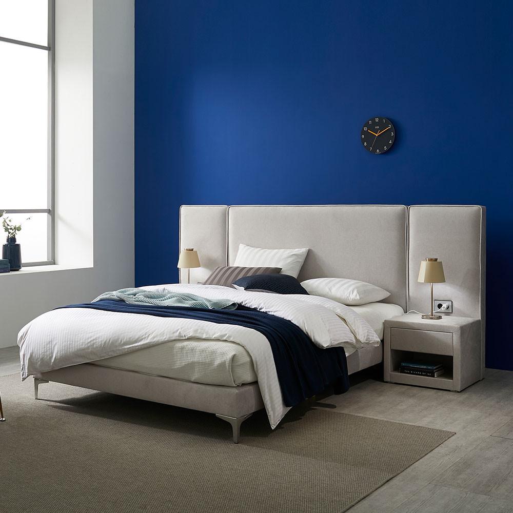 한국갤러리 뮤즈 침대 퀸 슈퍼싱글 킹 라지킹 침대프레임 매트리스 베드 패브릭 호텔식