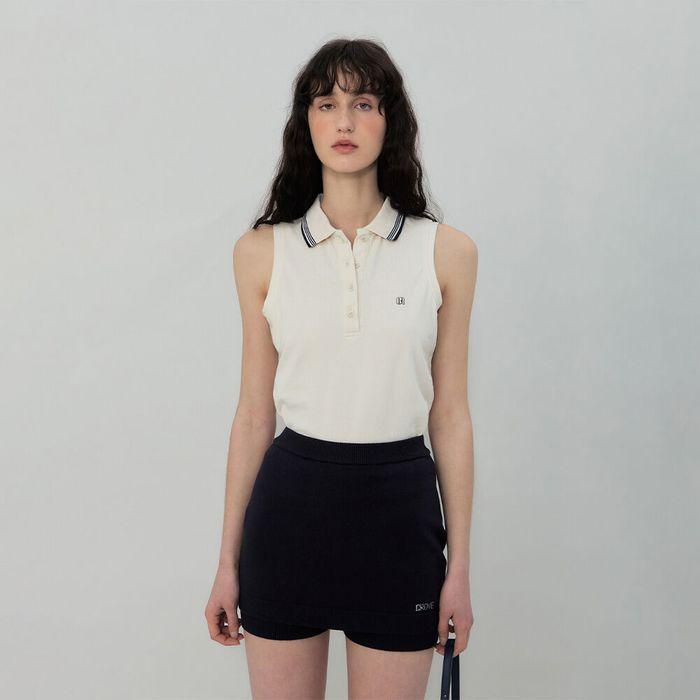 ALBY COLLAR SLEEVELESS (IVORY)