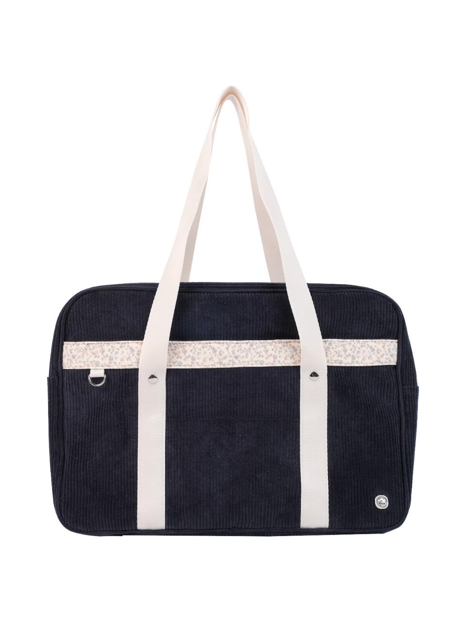 [2/1 순차배송 시작] Classic Schoolbag - corduroy navy