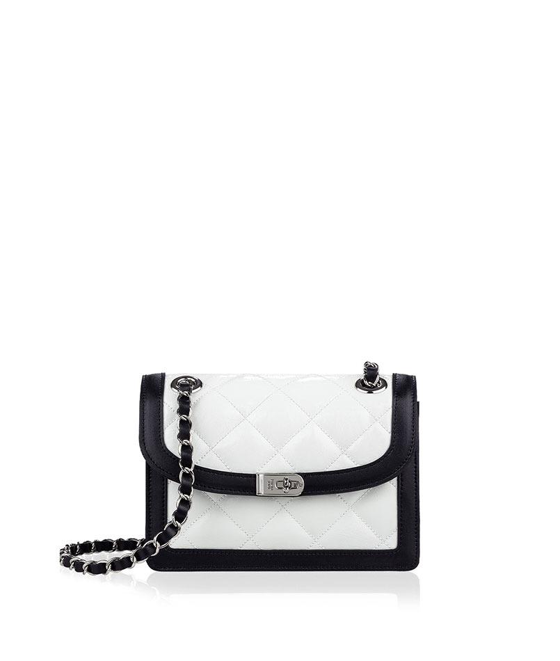 로더백_ 아이보리 콤비