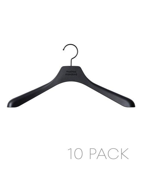 무신사 스탠다드 상의용 옷걸이 10팩 [블랙]