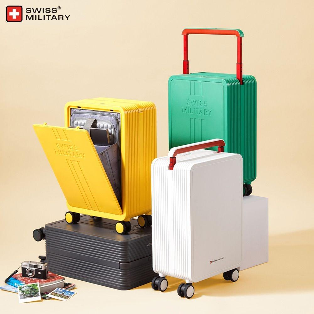 스위스밀리터리 전면 오픈 기내용 캐리어 20인치 모디쉬 *