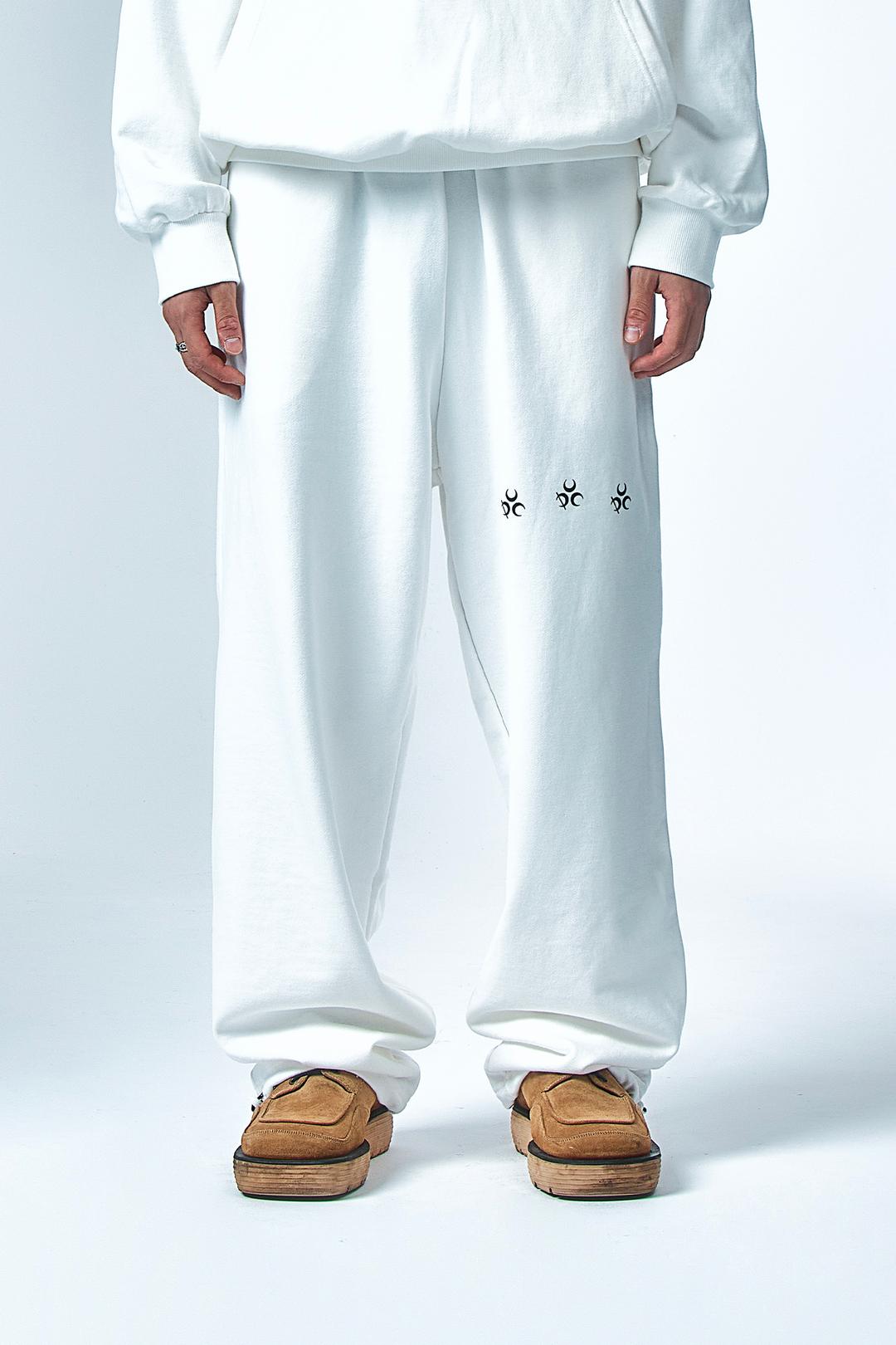Logo Sweat Pants White