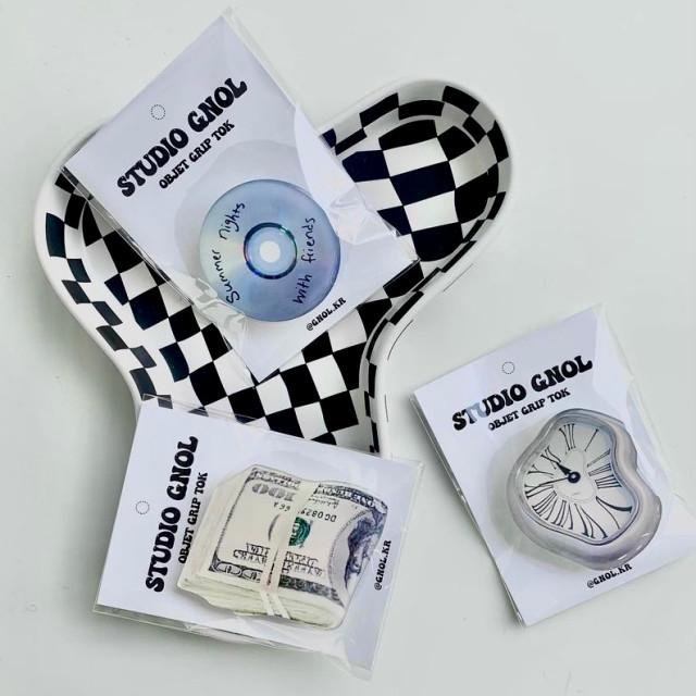 [스튜디오지놀] 그립톡 - 오브제 시리즈 3종
