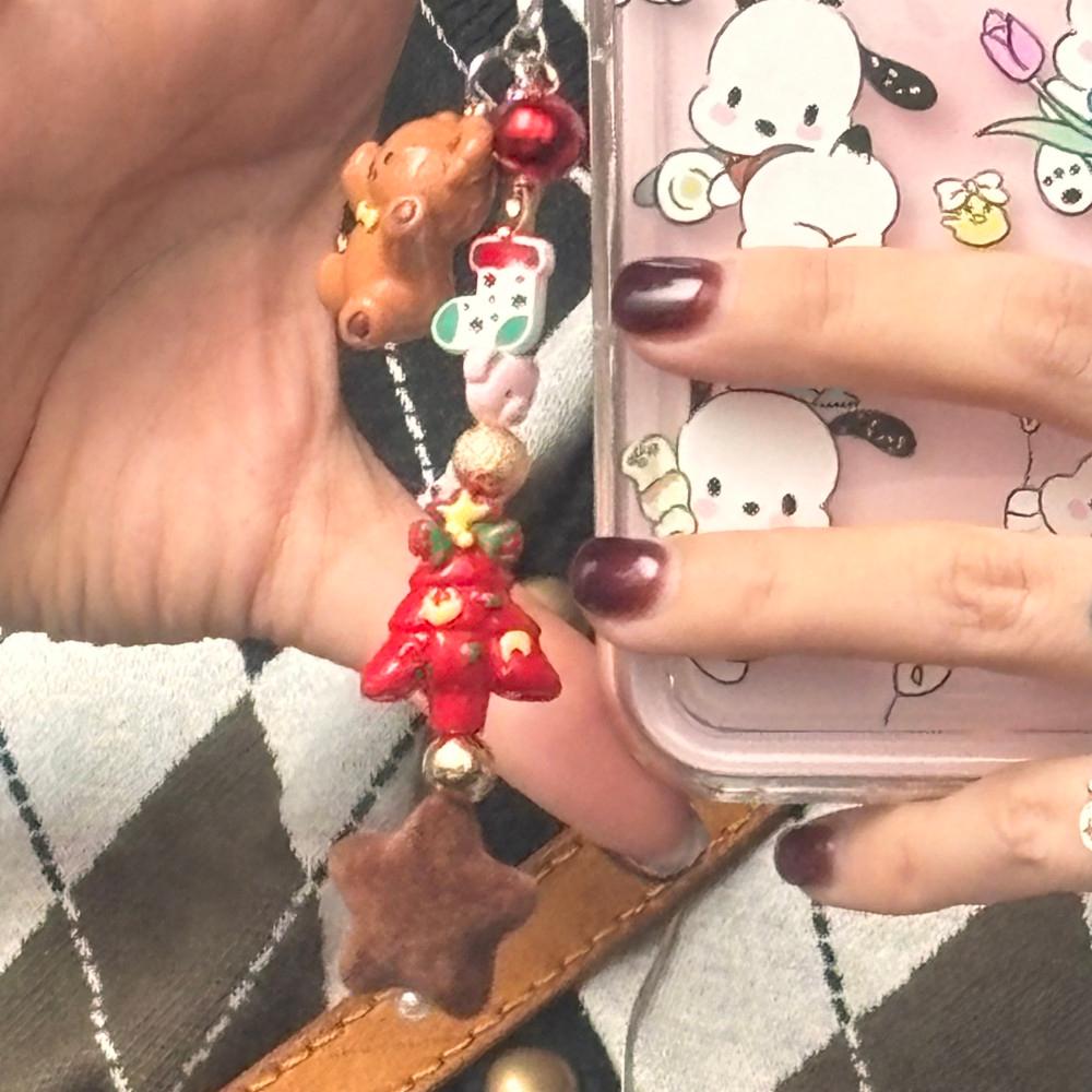 (키치앤피피) santa's gift 키링(2color)