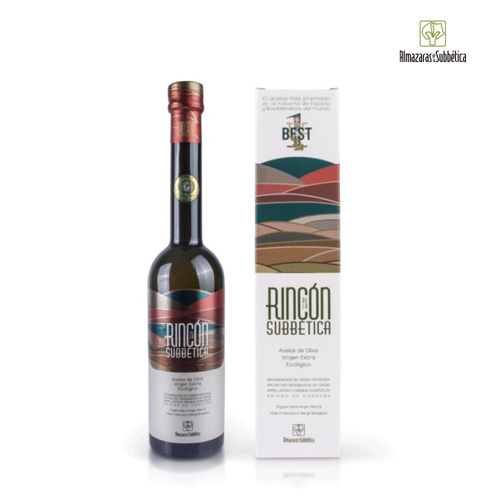 (22-23햇올리브오일)세계랭킹1위[알마자라스]링콘 델라 수베티카 유기농 엑스트라 버진 올리브오일 500ml(쇼핑백포함)